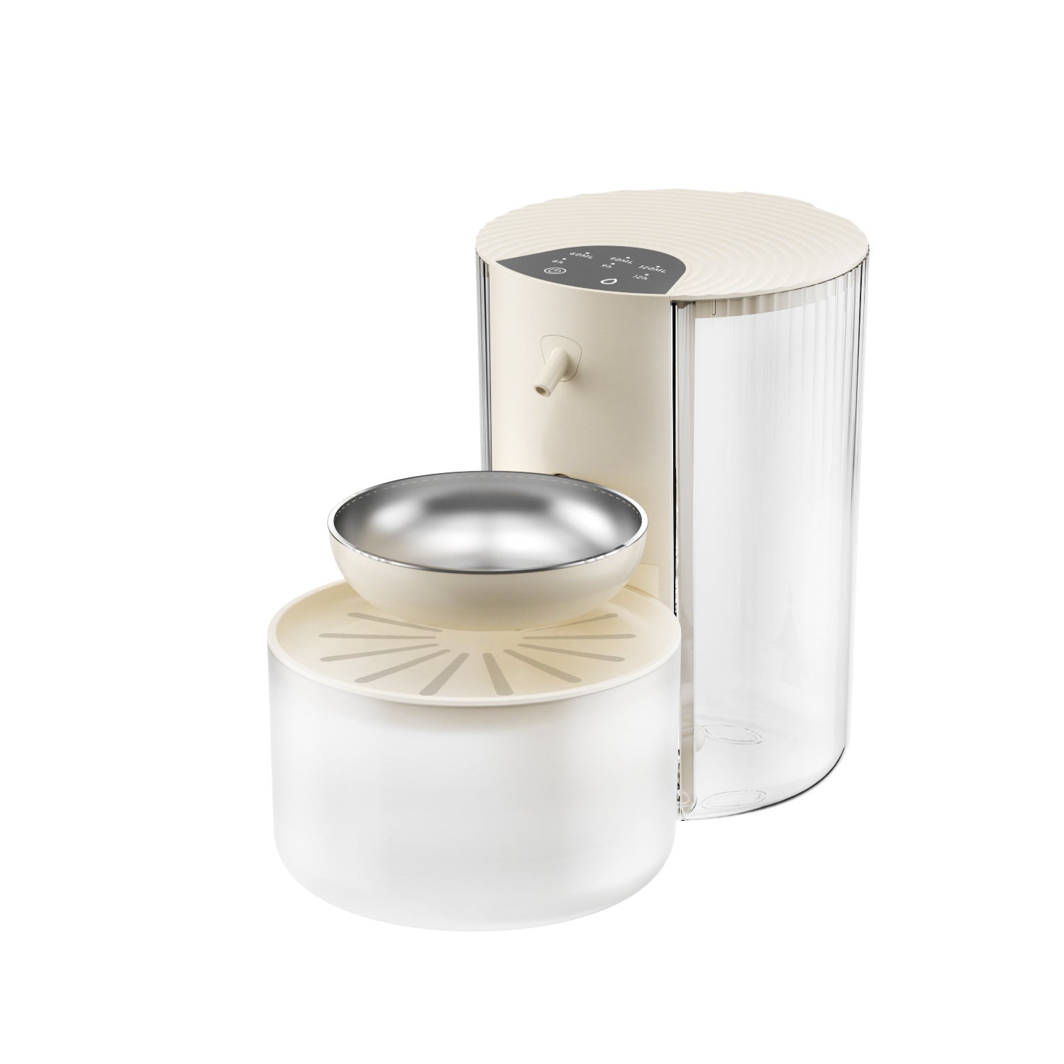 Fontaine à Eau Automatique pour Chat — 3L, Filtration Intégrée, Sans Fil | Plastique ou Inox