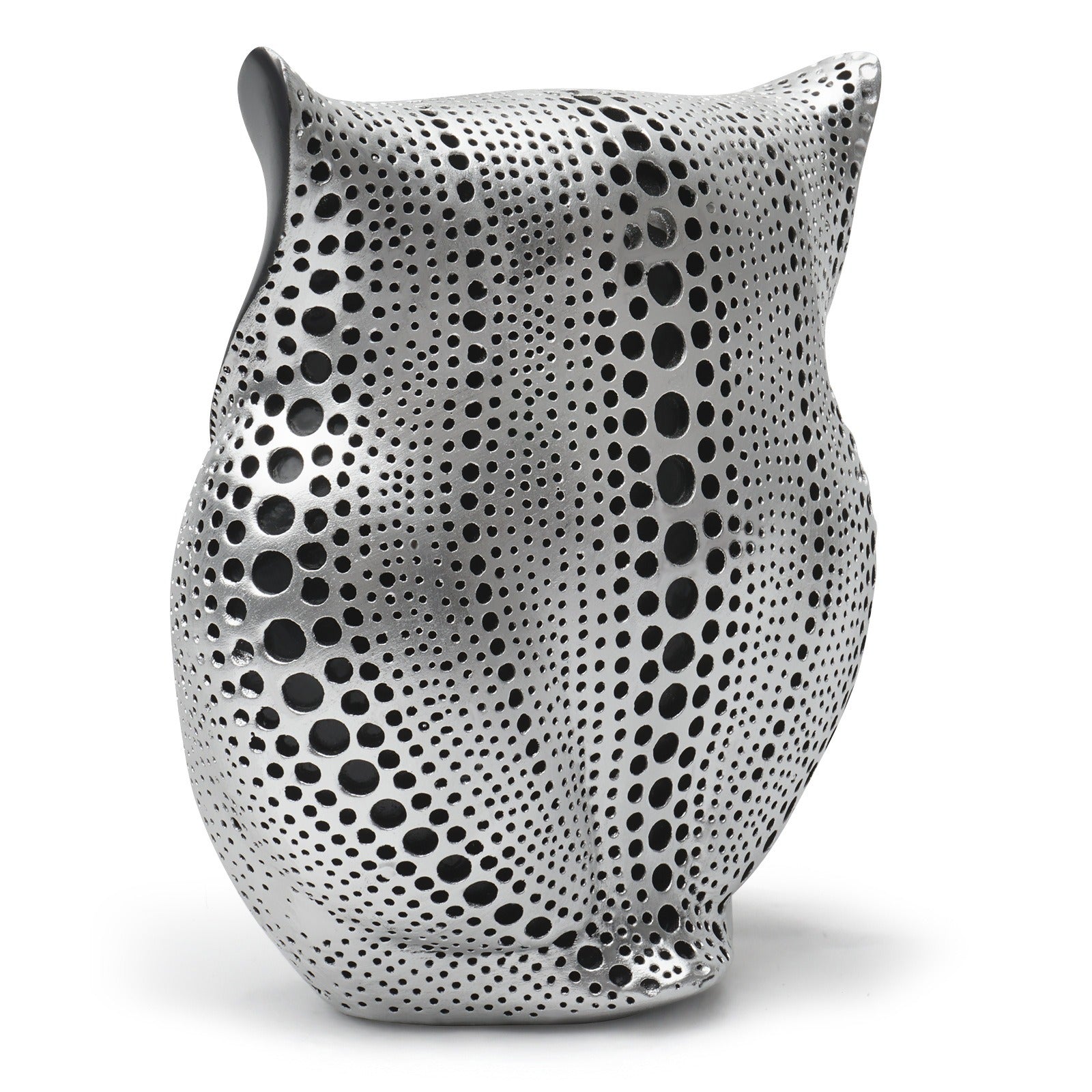 Figurine Hibou Minimaliste en Résine — Design Épuré, Stable & Durable | Décoration Salon & Bureau