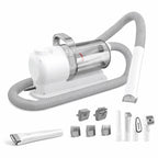 Kit Toilettage Aspirateur pour Chien & Chat — Tondeuse Électrique & Accessoires 2-en-1