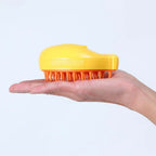 Brosse Toilettage Forme Banane — Vapeur Intégrée, Rechargeable USB, Pointes Arrondies | Anti-Poils