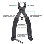 Kit Outils Chaîne Vélo — Coupe-Chaîne, Pince & Maillon, Acier Trempé | Compatible 6 à 12 Vitesses