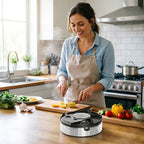 Piège à Mouches Automatique — Système Rotatif Silencieux, Sans Produits Chimiques | Cuisine, Salon & Terrasse