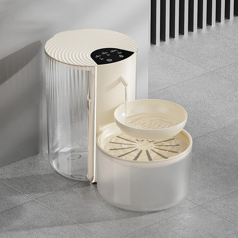 Fontaine à Eau Automatique pour Chat — 3L, Filtration Intégrée, Sans Fil | Plastique ou Inox