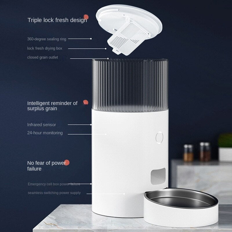 Fontaine WiFi pour Animaux — Filtre UV, Distributeur Programmable, Inox Antibactérien | Contrôle à Distance