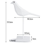Figurine Colombe en Résine — Finition Soignée, Symbole de Paix | Décoration Intérieure & Cadeau
