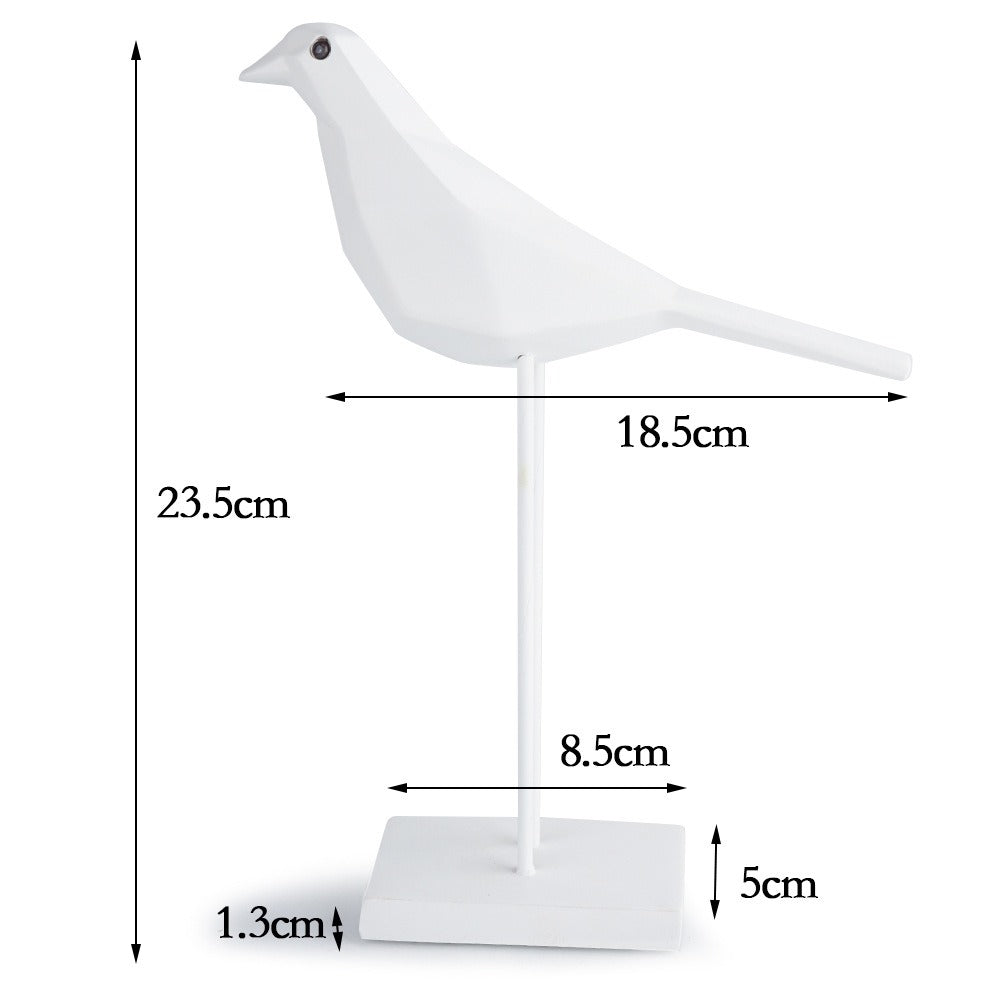 Figurine Colombe en Résine — Finition Soignée, Symbole de Paix | Décoration Intérieure & Cadeau