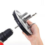 Scie Perforatrice Ajustable — Diamètre Réglable, Acier Résistant | Compatible Perceuse Standard