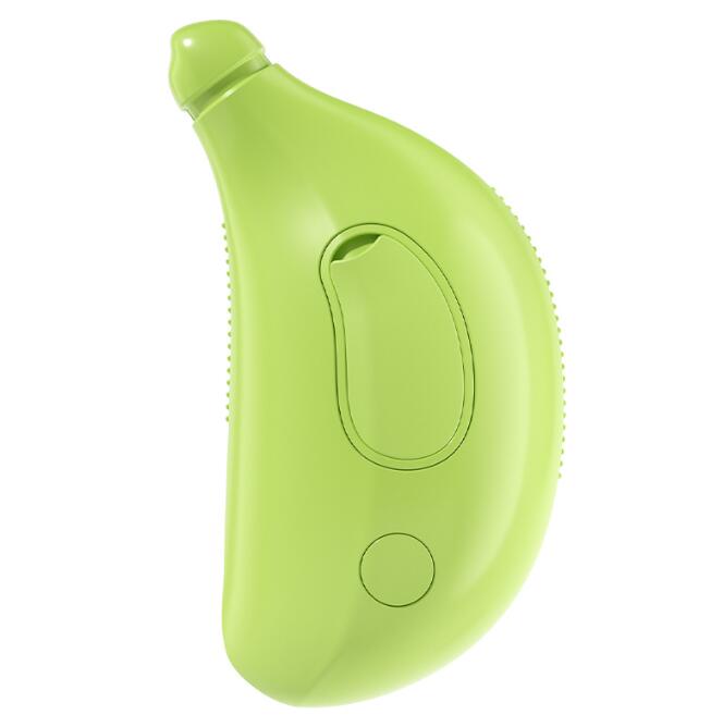 Brosse Toilettage Forme Banane — Vapeur Intégrée, Rechargeable USB, Pointes Arrondies | Anti-Poils