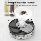 Piège à Mouches Automatique — Système Rotatif Silencieux, Sans Produits Chimiques | Cuisine, Salon & Terrasse