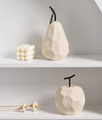 Figurines Céramique Wabi-Sabi — Pomme & Poire Sculpturales (vendu à l’unité)