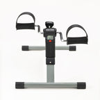 Vélo Pédalier de Bureau avec Écran LCD — Résistance Réglable, Bras & Jambes | Compact & Silencieux