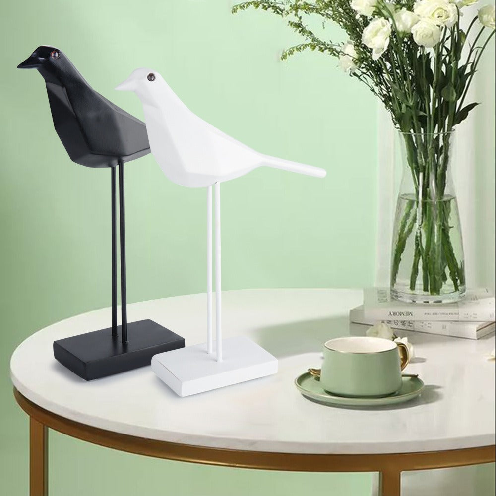 Figurine Colombe en Résine — Finition Soignée, Symbole de Paix | Décoration Intérieure & Cadeau