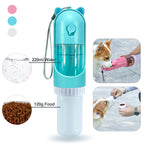 Gobelet 2-en-1 Eau & Croquettes pour Animaux — 220ml + 120g, Sans Fuite | Idéal Balades & Voyages
