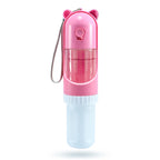 Gobelet 2-en-1 Eau & Croquettes pour Animaux — 220ml + 120g, Sans Fuite | Idéal Balades & Voyages