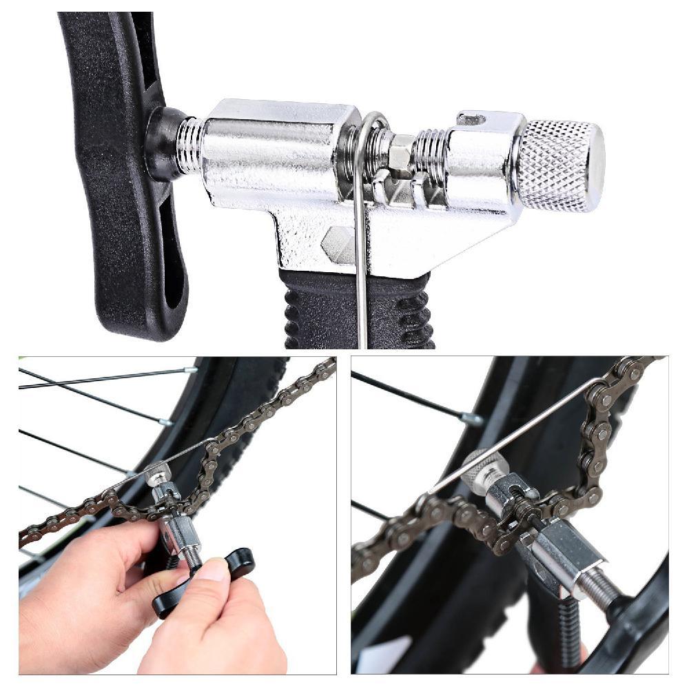 Kit Outils Chaîne Vélo — Coupe-Chaîne, Pince & Maillon, Acier Trempé | Compatible 6 à 12 Vitesses