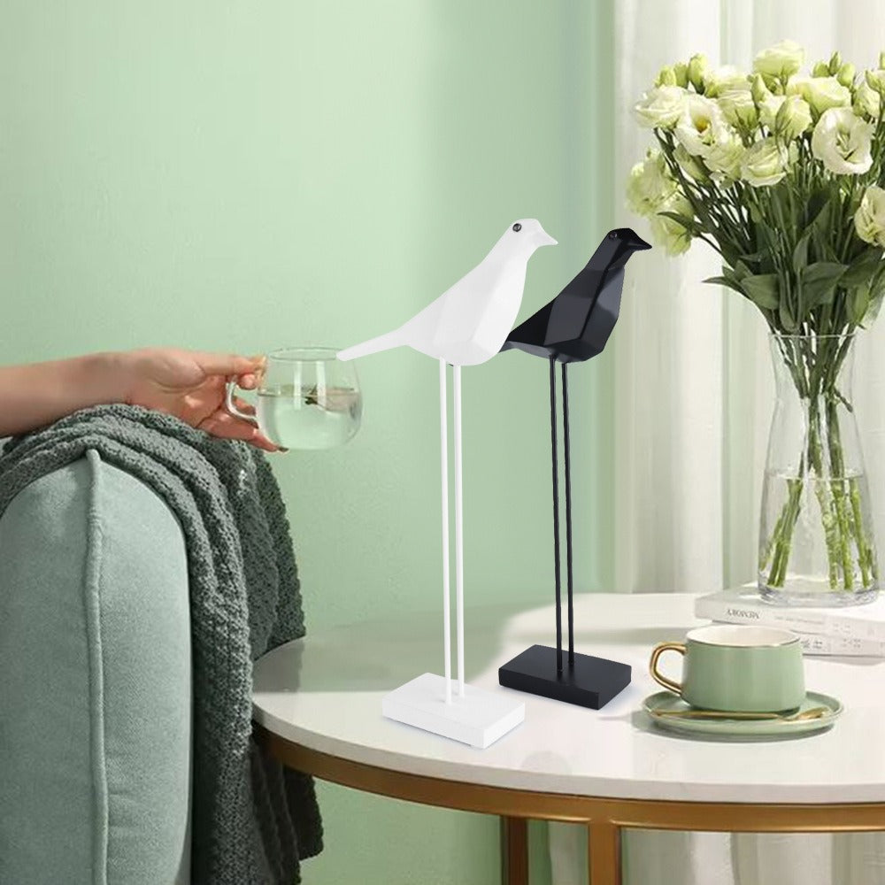 Figurine Colombe en Résine — Finition Soignée, Symbole de Paix | Décoration Intérieure & Cadeau