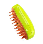 Brosse Toilettage Forme Banane — Vapeur Intégrée, Rechargeable USB, Pointes Arrondies | Anti-Poils