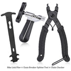 Kit Outils Chaîne Vélo — Coupe-Chaîne, Pince & Maillon, Acier Trempé | Compatible 6 à 12 Vitesses
