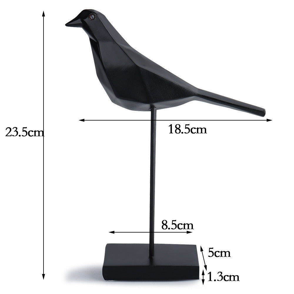 Figurine Colombe en Résine — Finition Soignée, Symbole de Paix | Décoration Intérieure & Cadeau